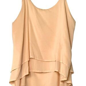 NWOT Cozy Casual Peach Colored Cami Style Blouse
